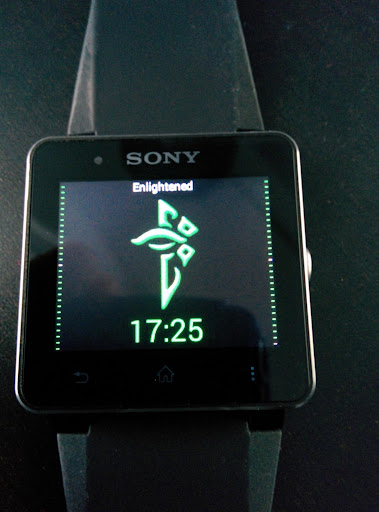 Ingress Clock for SmartWatch 2