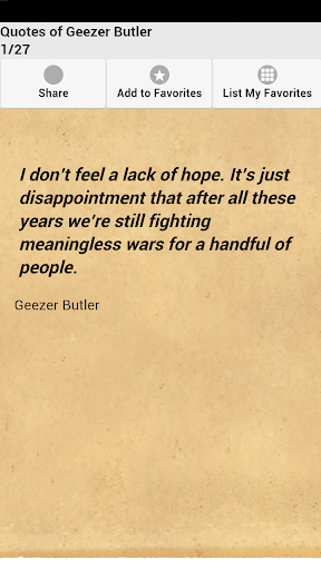 Quotes of Geezer Butler