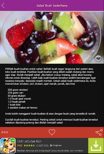 Membuat Salad Buah