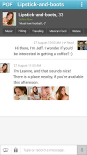 POF Free Dating App - screenshot thumbnail