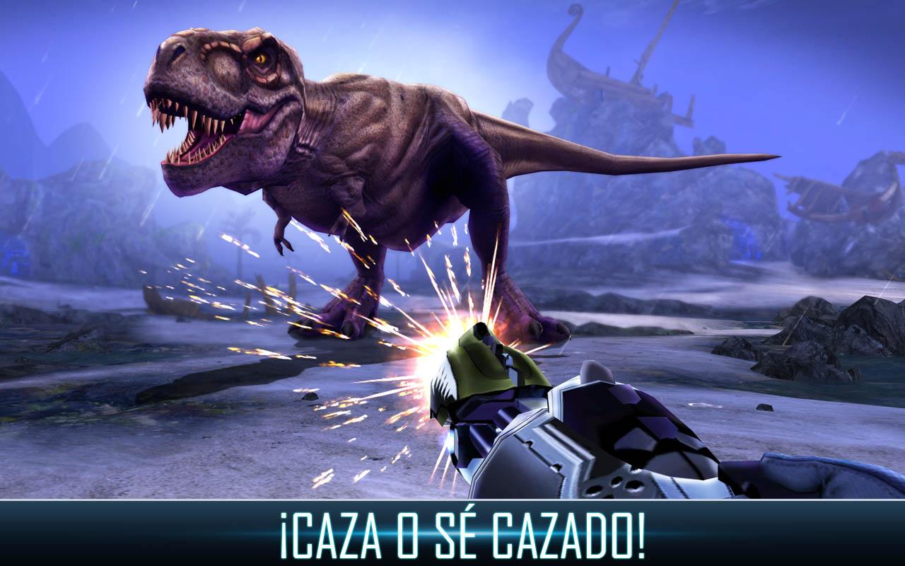 Android application DINO HUNTER: DEADLY SHORES screenshort