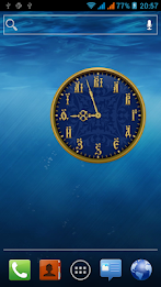 Виджет старинные часы poster 5