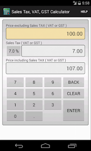 Lastest Sales Tax, VAT, GST Calculator APK for Android