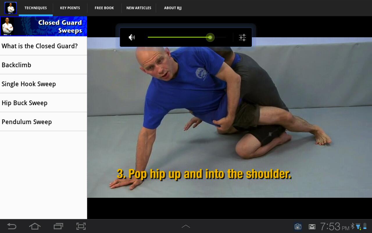 Android application Guard Sweeps screenshort