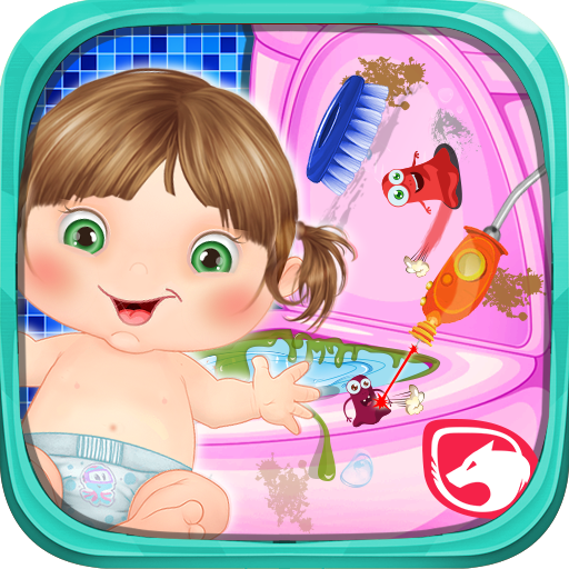 baby bathroom cleaning LOGO-APP點子