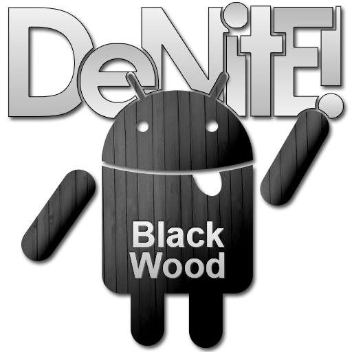 Black Wood White CM11 Theme LOGO-APP點子