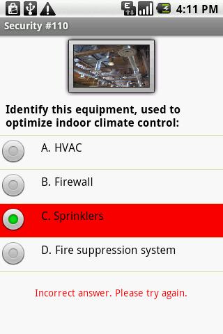 Android application CompTIA Security+ Test Prep screenshort