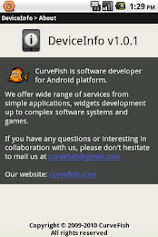 DeviceInfo by CurveFish poster 2