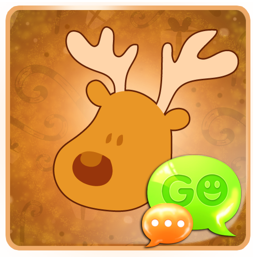 GO SMS Pro Rudolph Theme 個人化 App LOGO-APP開箱王