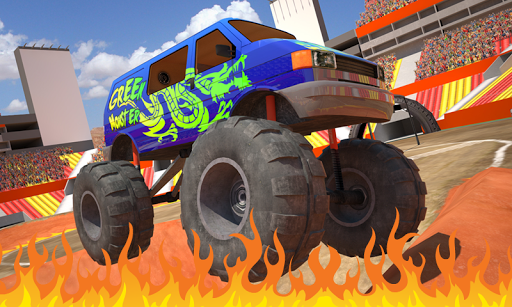 Crazy Driver Monster Truck 3D