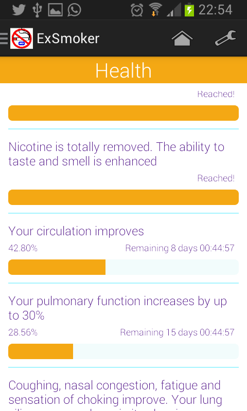 ExSmoker - Stop Smoking Now Screen 3