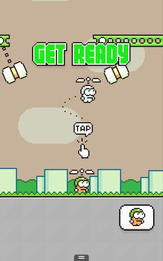 Swing Copters - screenshot
