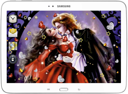 【免費個人化App】Vampires Kiss live wallpaper-APP點子