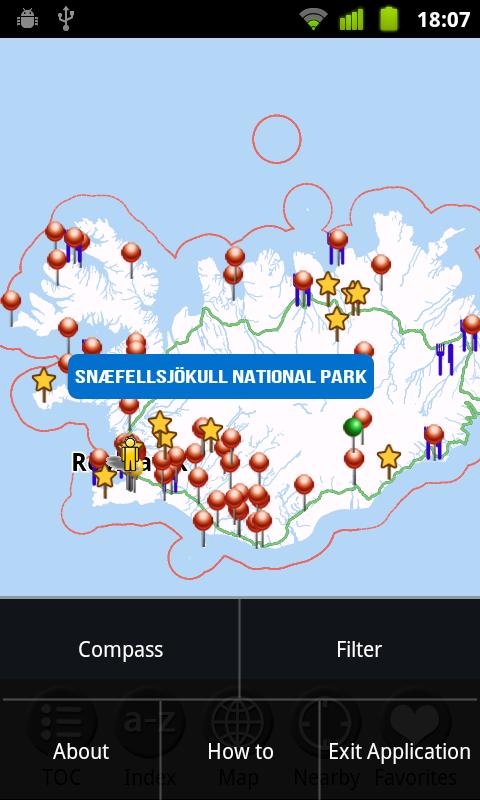 Iceland - Travel Guide Screen 2