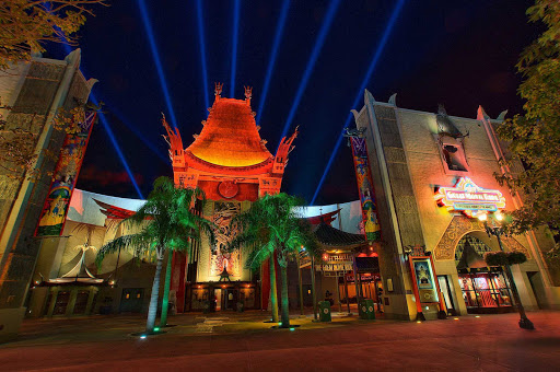 Chinese Theater in Hollywood, California.