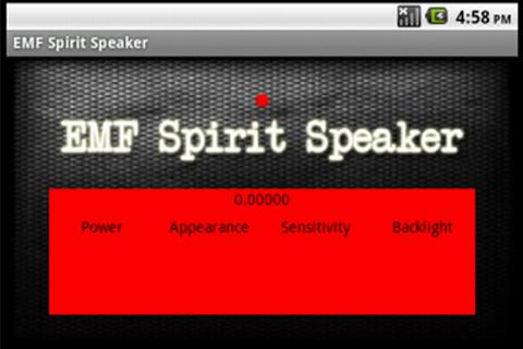 EMF Spirit Speaker GHOST VOICE Screen 2