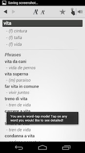 Dictionary Spanish Italian - náhled
