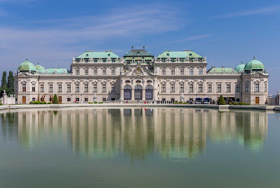 Upper Belvedere Palace in Vienna, Austria.