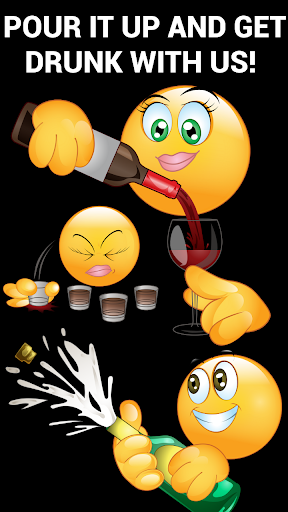 Drunk Emoticons by Emoji World