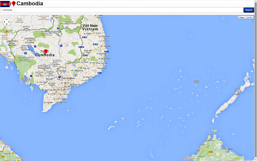 【免費旅遊App】Cambodia mapa-APP點子