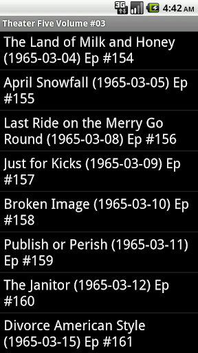 【免費音樂App】Theater Five Radio Show V. 03-APP點子