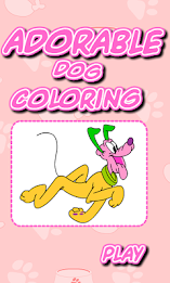 Dog Coloring Pet Coloring poster 1