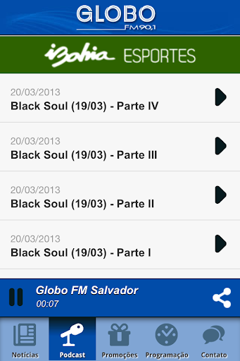 【免費音樂App】Globo FM Salvador-APP點子