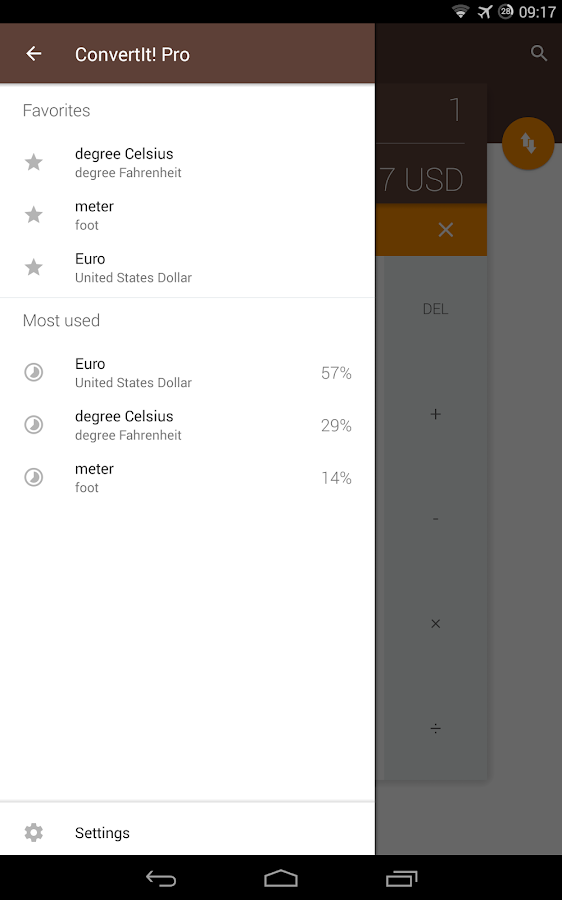ConvertIt! Pro Unit Converter - screenshot
