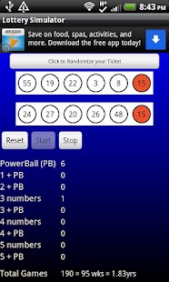 Lottery Simulator Screenshots 0
