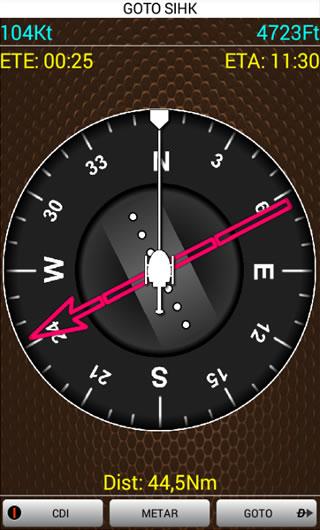 Android application Heli Navigator BR screenshort