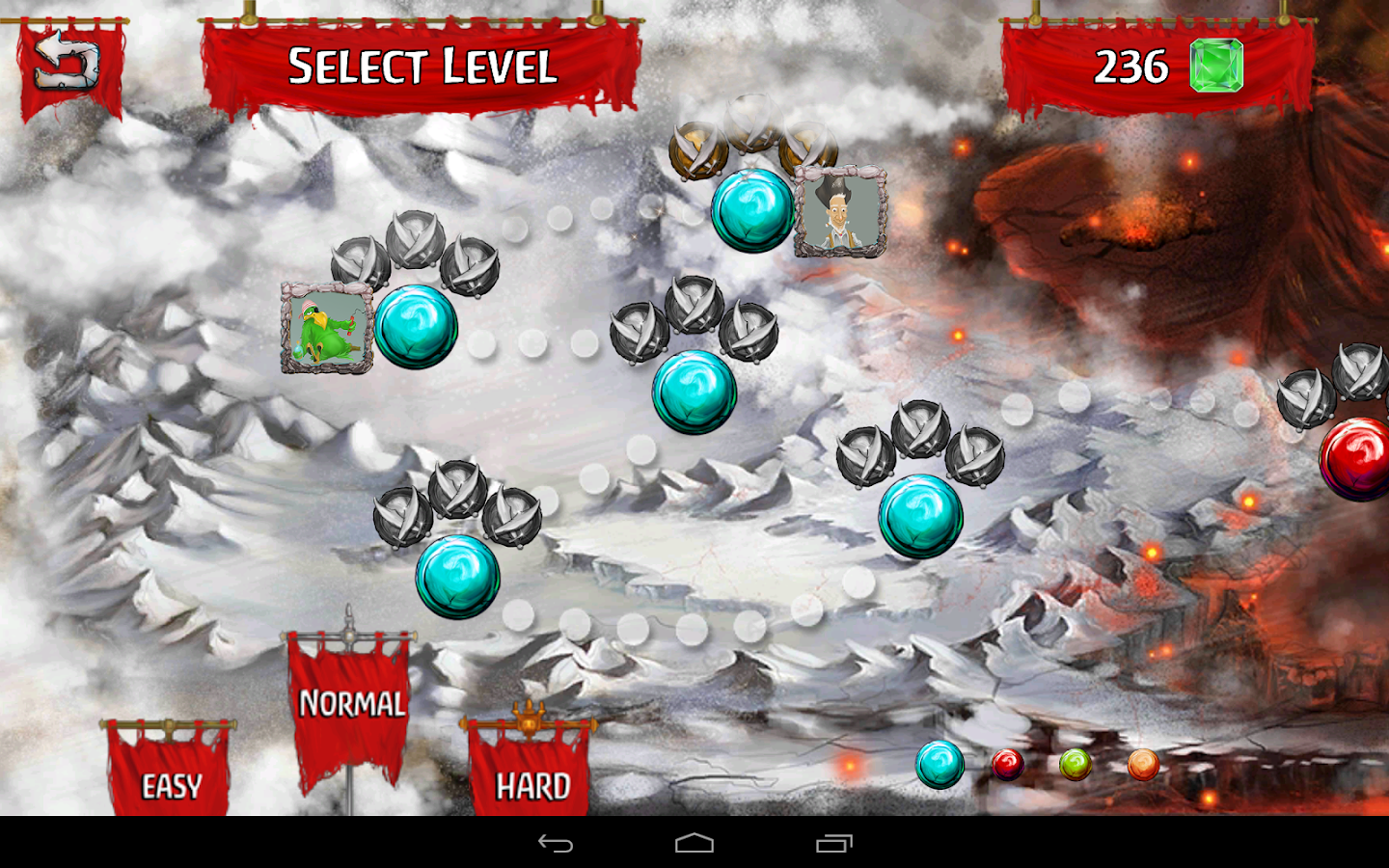 torres de defesa caos demônio - screenshot