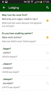 Slovak phrasebook Screenshots 2