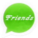 Chat with  WhatApp Friend mobile app icon