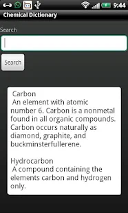 Chemical Dictionary App for Android icon