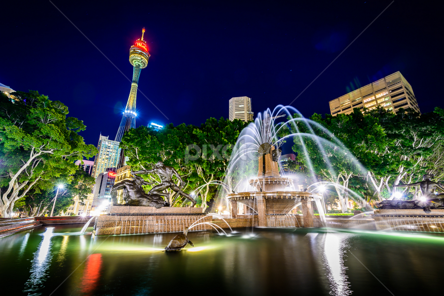 Archibald Fountain Hyde Park Sydney Fountains City Street