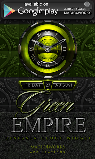 【免費娛樂App】Poweramp Widget Green Empire-APP點子