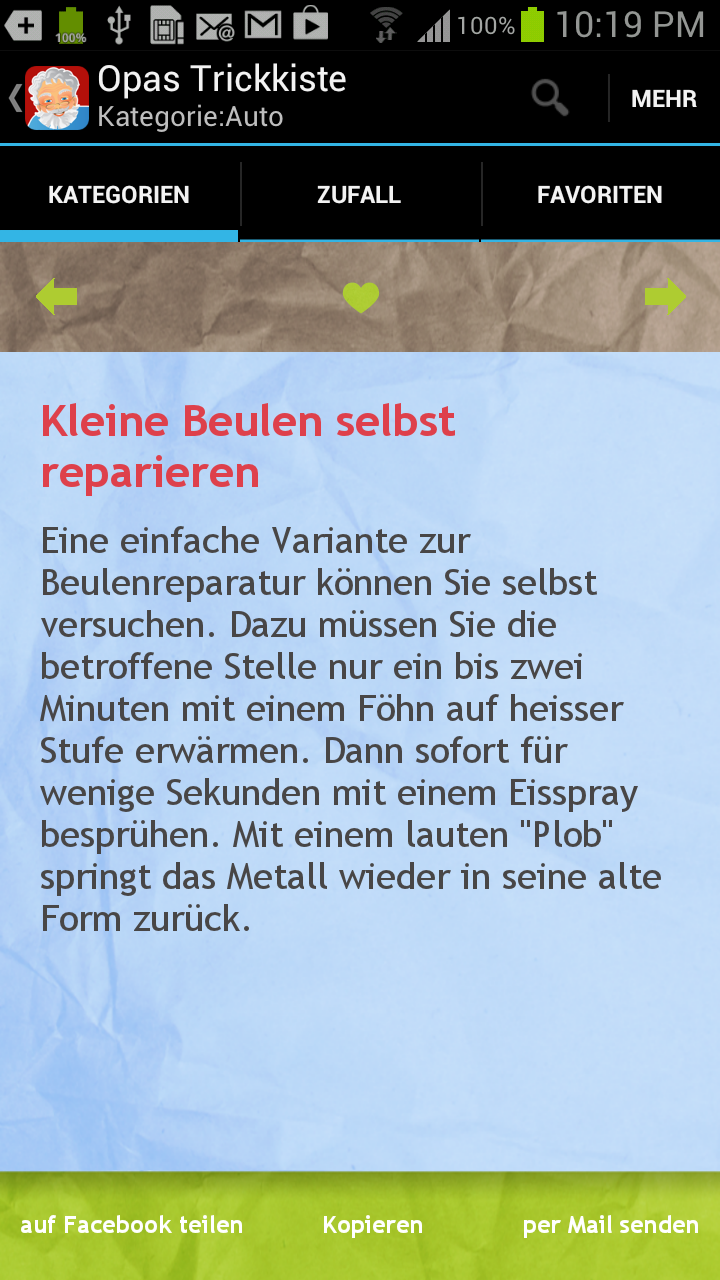 Aus Opas Trickkiste Screen 3