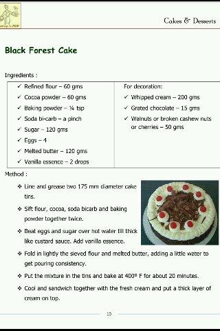 【免費健康App】Cakes Desserts Recipes-APP點子