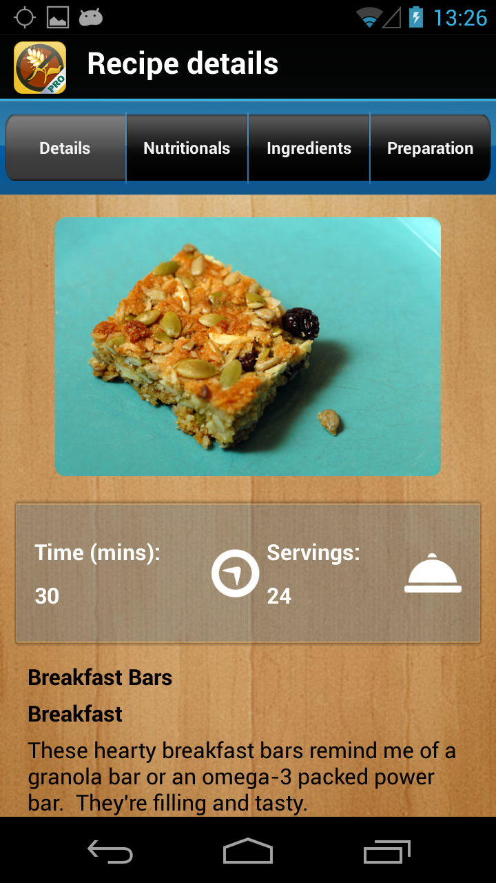 Gluten Free Diet Screen 3