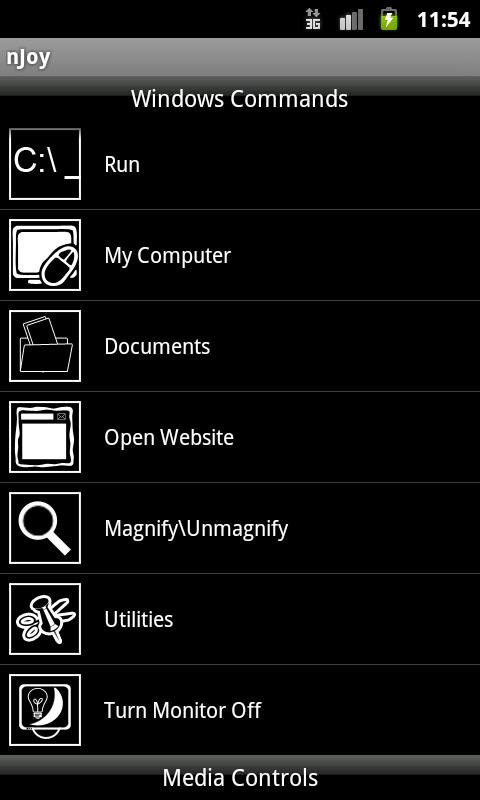 nJoy - Joystick up your device Screen 3