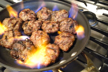 Meatballs Aflame! (Flame Grilled Meatballs)