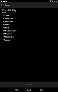 DarkUI Thyrusholo Theme CM11 - screenshot thumbnail