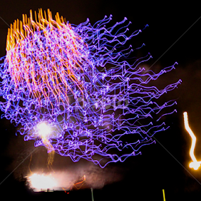 Show of Light by LJ Ethier - Abstract Fire & Fireworks