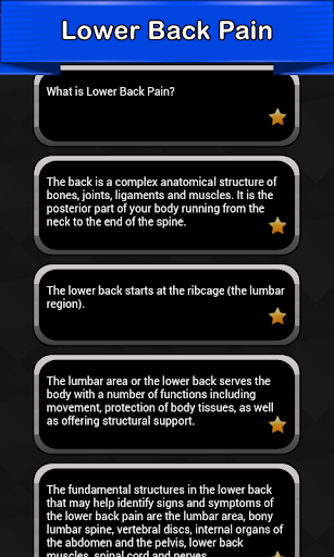 Lower Back Pain