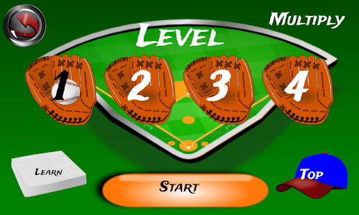 1st - 4th Grade Math Baseball Screenshots 0