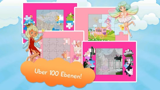 Android-Anwendung Kids Princess Jigsaw Puzzle Screenshot