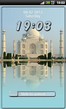 Taj Mahal GO Locker themeのおすすめ画像1