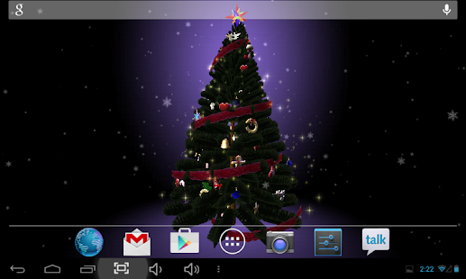 download Christmas Tree 3DLiveWallpaper free
