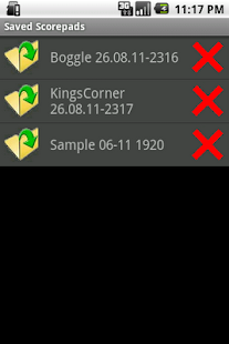 Super Scorepad Screenshots 2