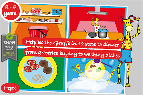 Android application Bos Dinnertime Story screenshort